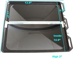 RV Roof Vent Cover Replacement 13×14 Inch