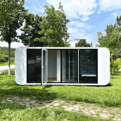 20 ft x 7.4 ft Tiny House Pod House Cabin Prefab House Outdoor Living & Working