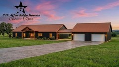 HOUSE KIT 4BED 3BATH 35×72 WITH Interior Framing & 35×35 Shop Wth Breezeway