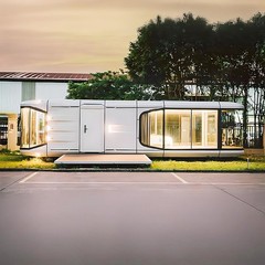 Customizable Leak Proof Space Capsule Home 11.5m Space Capsule Tiny Home