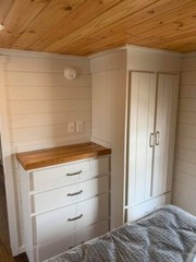 CABIN TINY HOUSE (MANY STYLES) MOVABLE PRE-FAB FOR YOUR PROPERTY/LOT PART. FURN.