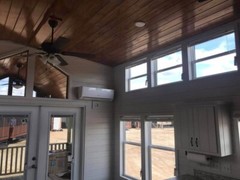 TINY HOME CABINS (CUSTOM BUILT) FOR YOUR PREPPED PROPERTY- ELEGANT RUSTIC CABINS