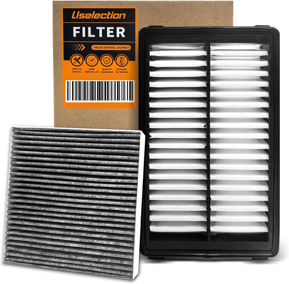 Cabin & Engine Air Filter W/Activated Carbon Kit for Tucson (2022–2025), Santa F