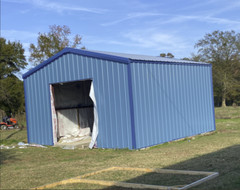 16x20x9 Steel Building SIMPSON ALL GALVALUME Metal Garage Storage Building Kit
