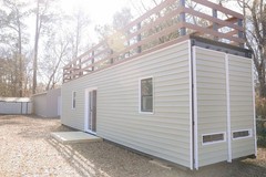 40’ Modern Luxury Container Home with Rooftop Deck