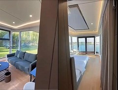 40FT Tiny Homes to Live in for Adults Fully Furnished Capsule House Portable…