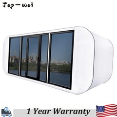 20 ft x 7.4 ft Tiny House Pod House Cabin Prefab House Outdoor Living & Working