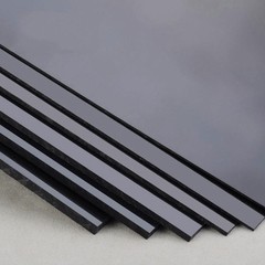 1pc Black ABS Plastic Flat Sheet Plate Board DIY Model Craft 1mm x 200mm x 300mm