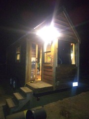 Vintage tiny home on wheels
