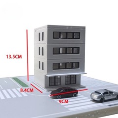 1:100 Road Street Assembly School Office Miniature Building Model Ornaments Gift