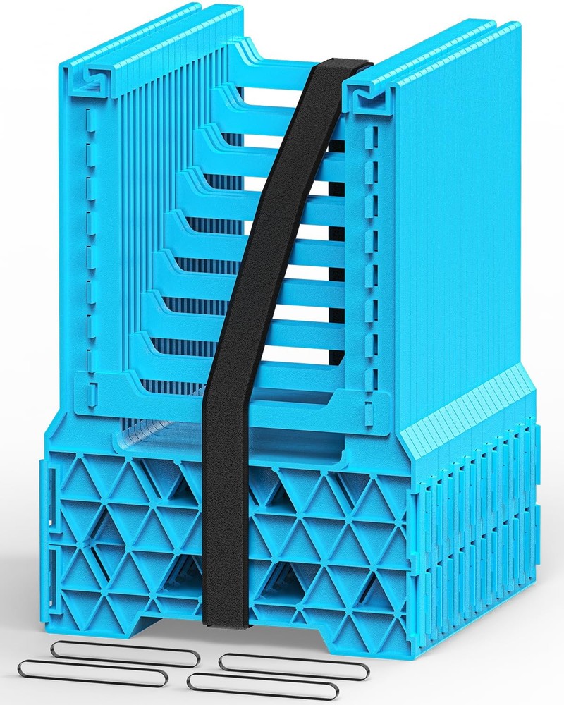 PAULINN 10FT RV Camper Sewer Hose Support, Height Adjustable 10 ft