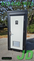 New Premium Quality Portable Toilet Bathroom Sink Single Stall Semi Permanent