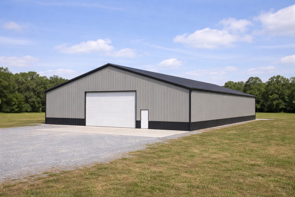 60x80x14 Metal Clear Span Ibeam Building Kit new