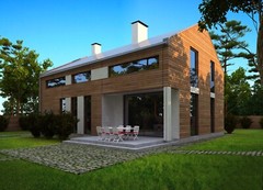 PREFAB TIMBER FRAME KIT ENGINEERED WOOD HOUSE DIY BUILDING CABIN HOME GLULAM GLT
