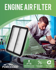 Cabin & Engine Air Filter Fit for Acura MDX 3.5L (2022-2025 2026), Honda Pilot 3