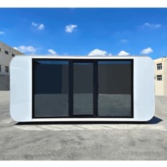 16 ft x 7.4 ft Tiny House Pod House Cabin Prefab House Outdoor Living & Working