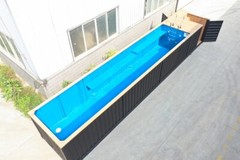 Swimming Pool 20ft. Length – Safe Room Designs Container Pools Catalog