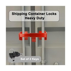 Cargo Door Lock,Shipping Container Locks Heavy Duty,Semi Trailer Truck Locks,…
