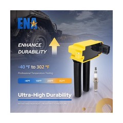 ENA 8 Ignition Coil Pack 16 Iridium Spark Plug Compatible with Chry… Fast Ship