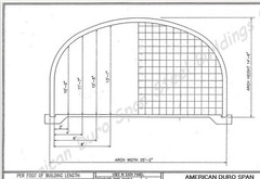 Steel 25x40x14 Steel Clear Span Off Grid Arch Home Building Free Shipping DiRECT