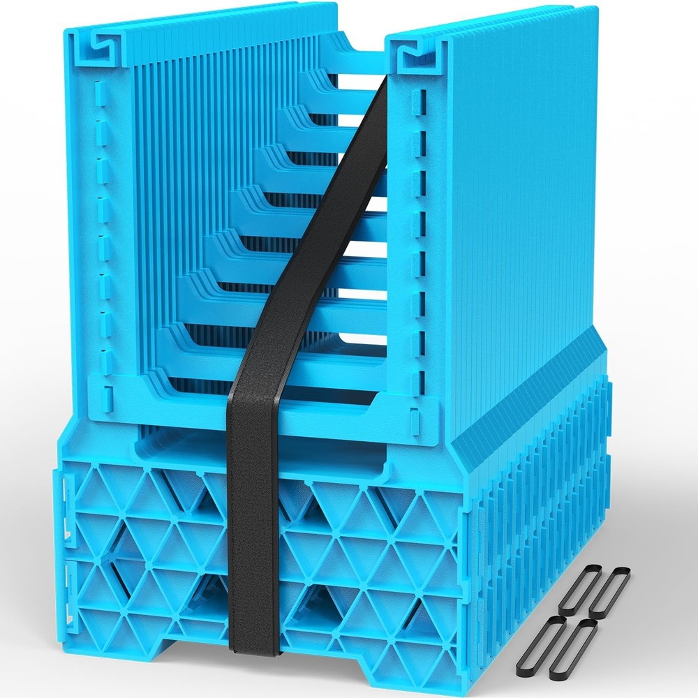 PAULINN 15FT RV Camper Sewer Hose Support, Height Adjustable Sewer Hose Support