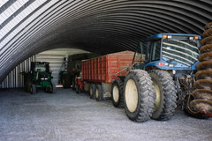 51x60x17 Steel Quonset Building Kit | DuroSPAN | DIY | Open Ends