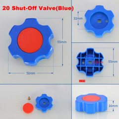 PPR Shut-Off Switch Brass Wheel Gate Valve Replacement For Water Heating Plumbin