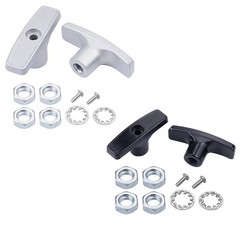Heavy Duty Metal RV Waste Valve Handle Kit Easy Install fits Camper Sewer System