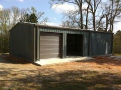 35×40 Steel Building SIMPSON Metal Garage Storage Shop Building Kit