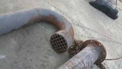 Air Intake Exhaust for Underground Shelter with Liquids and Blast Protection
