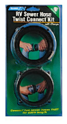 RV Sewer Hose Quick-Twist Connect Kit