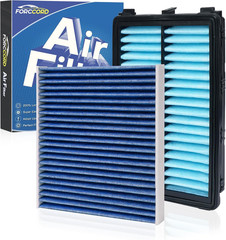 Cabin & Engine Air Filter Fit for Tucson 2022-2026, Santa Fe 2021-2026, Sorento