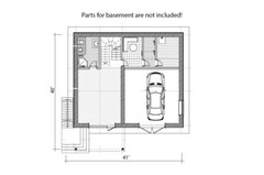 MODERN LOG HOUSE KIT #LH-190 ECO FRIENDLY WOOD PREFAB DIY BUILDING CABIN HOME