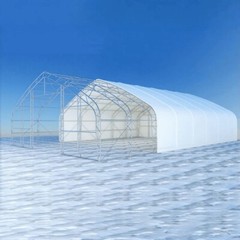 W40’xL64’xH23′ Portable Double Truss Storage Shelter 22OZ PVC Canvas Shelter