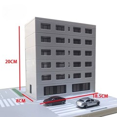 1:100 Road Street Assembly School Office Miniature Building Model Ornaments Gift