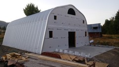 30x36x16 Steel DuroSPAN Building Off Grid Home Shop Open Ends Factory DiRECT