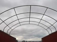 20’x40′ (15 oz PVC) Upgraded Shipping CONTAINER MOUNTED shelter Fabric canvas
