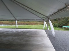 40 x 80 Commercial Canopy Clear Span Twin Tube Frame Outdoor Wedding Party Tent