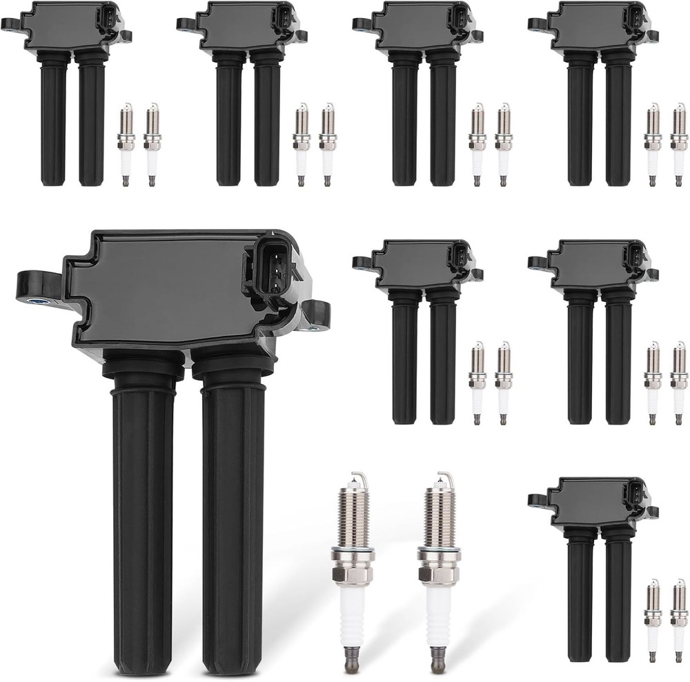 Ignition Coils Spark Plugs for Dodge Ram 5.7L V8 8 Pack