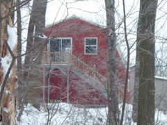 INSULATED! Galvanized STEEL GAMBREL BUILDING KIT CABIN-can add garage later