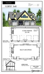 The Big Bend garage CBI wood shell Kit Home Pre-panels del. FREE anywhere USA!!!