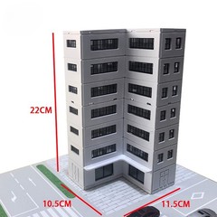 1:100 Road Street Assembly School Office Miniature Building Model Ornaments Gift