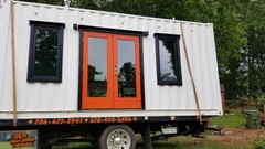 Turnkey Light-Filled Custom 8×20 Container Tiny Home – Giant Windows, Full Bath,