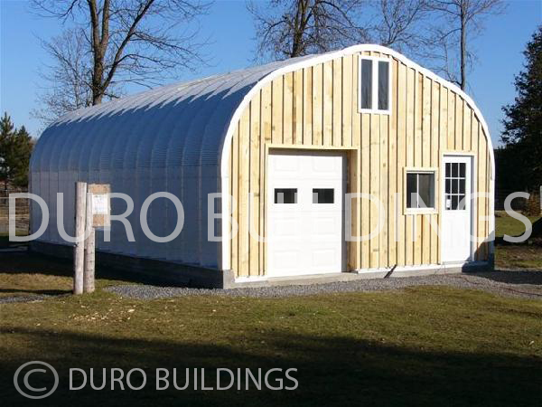 DuroSPAN Steel 16’x20’x12′ Metal DIY Home Building Kit Open Ends Factory DiRECT