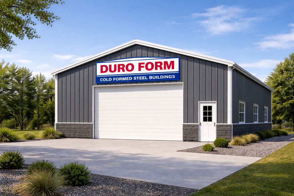 30x40x12 Steel Building DuroFORM Metal Garage Storage Shop Building Kit