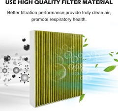 Capume Cabin Air Filter Replacement for CF11966, Sierra 1500, Silverado 1500 …