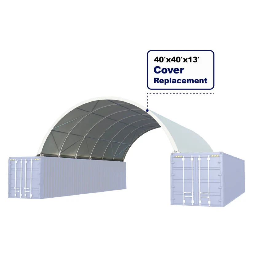 Chery 40’x40’x13′ Cover Replacement for Container Shelter |11 oz PE Shelter Part