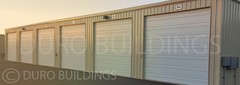 DURO Steel 50’x120’x8.5 Building &24- 10′ by 25′ Mini Self Storage Units DiRECT