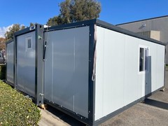 20x19x8Ft Expandable PopUp Modular Tiny House Mobile Office Shelter Storage Shed