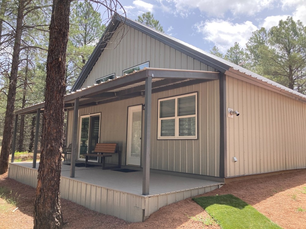 ARIZONA FIRE RESISTANT 30 X 30 GALVANIZED STEEL CABIN KIT